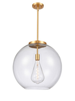 Essex LED Pendant in Satin Gold (405|221-1S-SG-G122-18-LED)