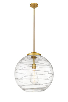 Ballston One Light Pendant in Satin Gold (405|221-1S-SG-G1213-18)