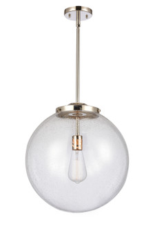 Essex One Light Pendant in Polished Nickel (405|221-1S-PN-G204-16)