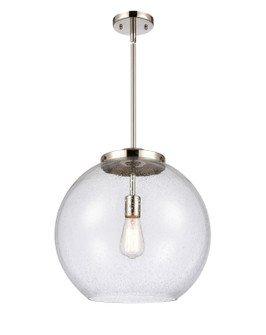 Essex LED Pendant in Polished Nickel (405|221-1S-PN-G124-16-LED)