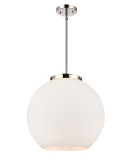 Essex One Light Pendant in Polished Nickel (405|221-1S-PN-G121-16)
