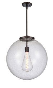 Franklin Restoration LED Pendant in Oil Rubbed Bronze (405|221-1S-OB-G204-18-LED)