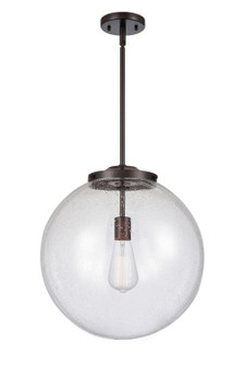 Franklin Restoration One Light Pendant in Oil Rubbed Bronze (405|221-1S-OB-G204-16)