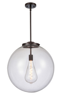 Essex LED Pendant in Oil Rubbed Bronze (405|221-1S-OB-G202-18-LED)