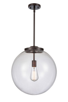 Essex LED Pendant in Oil Rubbed Bronze (405|221-1S-OB-G202-16-LED)