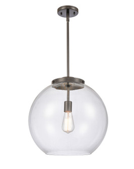 Essex LED Pendant in Oil Rubbed Bronze (405|221-1S-OB-G122-16-LED)
