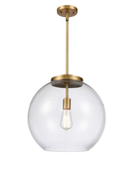 Essex One Light Pendant in Brushed Brass (405|221-1S-BB-G122-16)