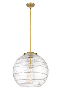 Essex LED Pendant in Brushed Brass (405|221-1S-BB-G1213-16-BB-95-LED)