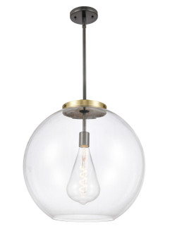Essex LED Pendant in Black Antique Brass (405|221-1S-BAB-G122-18-LED)