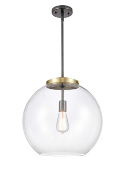 Essex LED Pendant in Black Antique Brass (405|221-1S-BAB-G122-16-LED)