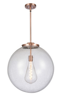 Franklin Restoration LED Pendant in Antique Copper (405|221-1S-AC-G204-18-LED)