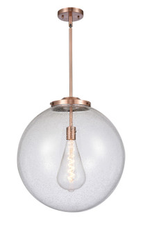 Franklin Restoration LED Pendant in Antique Copper (405|221-1S-AC-G204-18-LED)