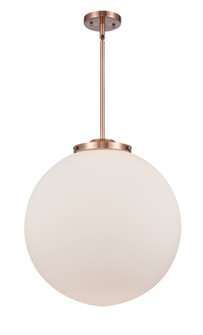 Essex One Light Pendant in Antique Copper (405|221-1S-AC-G201-18)