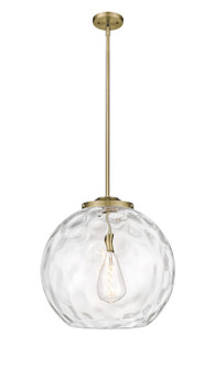 Essex One Light Pendant in Antique Brass (405|221-1S-AB-G1215-18)