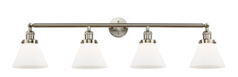 Franklin Restoration Four Light Bath Vanity in Brushed Satin Nickel (405|215-SN-G41)