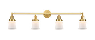 Franklin Restoration Four Light Bath Vanity in Satin Gold (405|215-SG-G181S)