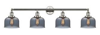 Franklin Restoration Four Light Bath Vanity in Polished Nickel (405|215-PN-G73)
