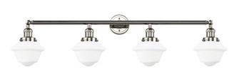 Franklin Restoration Four Light Bath Vanity in Polished Nickel (405|215-PN-G531)