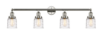 Franklin Restoration Four Light Bath Vanity in Polished Nickel (405|215-PN-G513)