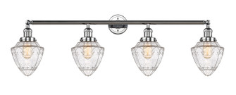 Franklin Restoration Four Light Bath Vanity in Polished Chrome (405|215-PC-G664-7)