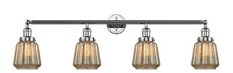 Franklin Restoration Four Light Bath Vanity in Polished Chrome (405|215-PC-G146)