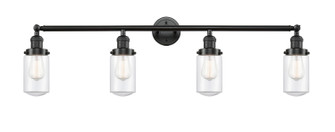 Franklin Restoration Four Light Bath Vanity in Oil Rubbed Bronze (405|215-OB-G312)