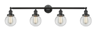 Franklin Restoration Four Light Bath Vanity in Oil Rubbed Bronze (405|215-OB-G202-6)