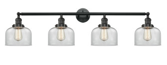 Franklin Restoration Four Light Bath Vanity in Matte Black (405|215-BK-G72)