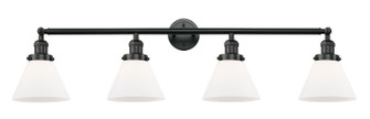 Franklin Restoration Four Light Bath Vanity in Matte Black (405|215-BK-G41)