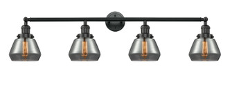 Franklin Restoration Four Light Bath Vanity in Matte Black (405|215-BK-G173)