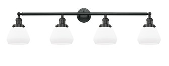 Franklin Restoration Four Light Bath Vanity in Matte Black (405|215-BK-G171)