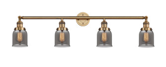 Franklin Restoration Four Light Bath Vanity in Brushed Brass (405|215-BB-G53)