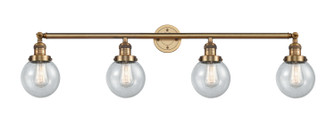 Franklin Restoration LED Bath Vanity in Brushed Brass (405|215-BB-G204-6-LED)
