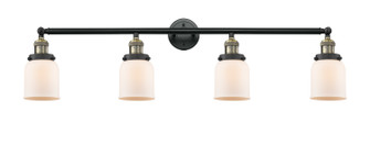 Franklin Restoration Four Light Bath Vanity in Black Antique Brass (405|215-BAB-G51)