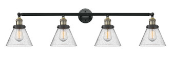 Franklin Restoration LED Bath Vanity in Black Antique Brass (405|215-BAB-G44-LED)