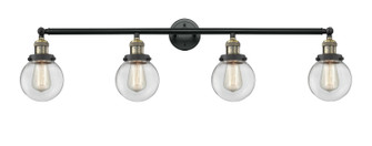 Franklin Restoration LED Bath Vanity in Black Antique Brass (405|215-BAB-G202-6-LED)