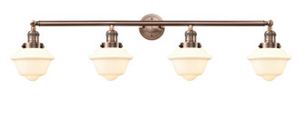 Franklin Restoration Four Light Bath Vanity in Antique Copper (405|215-AC-G531)