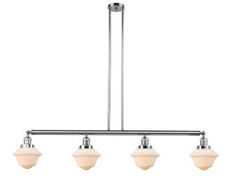 Franklin Restoration Four Light Island Pendant in Polished Chrome (405|214-PC-G531)