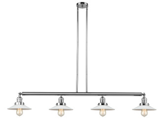 Franklin Restoration Four Light Island Pendant in Polished Chrome (405|214-PC-G1)
