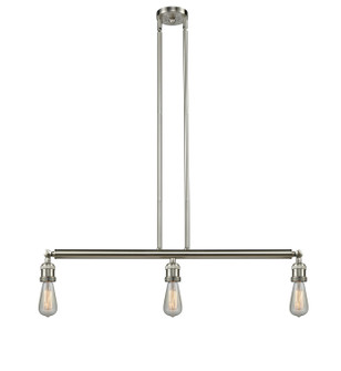 Franklin Restoration LED Island Pendant in Brushed Satin Nickel (405|213-SN-LED)