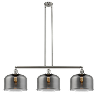 Franklin Restoration LED Island Pendant in Brushed Satin Nickel (405|213-SN-G73-L-LED)