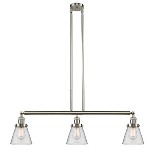Franklin Restoration LED Island Pendant in Brushed Satin Nickel (405|213-SN-G62-LED)