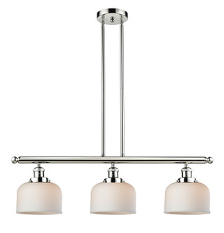 Franklin Restoration Three Light Island Pendant in Polished Nickel (405|213-PN-G71)