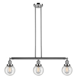 Franklin Restoration LED Island Pendant in Polished Nickel (405|213-PN-G204-6-LED)