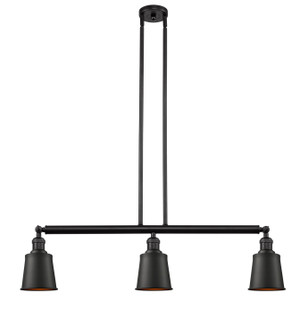 Franklin Restoration Three Light Island Pendant in Oil Rubbed Bronze (405|213-OB-M9-OB)