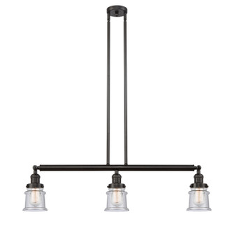 Franklin Restoration LED Island Pendant in Oil Rubbed Bronze (405|213-OB-G184S-LED)