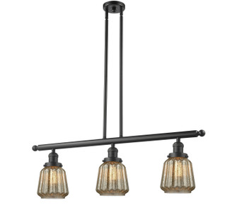 Franklin Restoration LED Island Pendant in Oil Rubbed Bronze (405|213-OB-G146-LED)