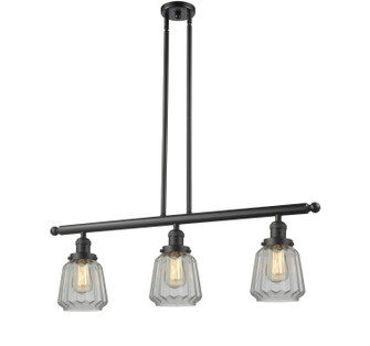 Franklin Restoration LED Island Pendant in Oil Rubbed Bronze (405|213-OB-G142-LED)