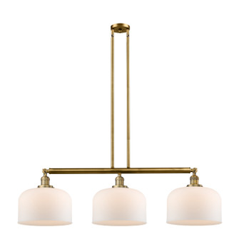 Franklin Restoration LED Island Pendant in Brushed Brass (405|213-BB-G71-L-LED)