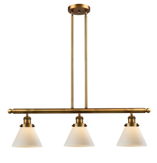 Franklin Restoration LED Island Pendant in Brushed Brass (405|213-BB-G41-LED)